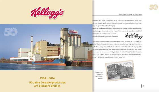 Kellogg's Jubiläumsschrift